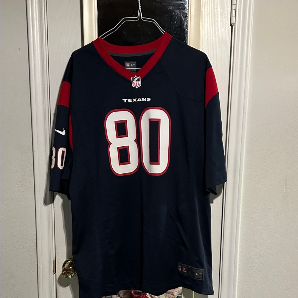 Nike Texans Jersey - Dark Blue and Red